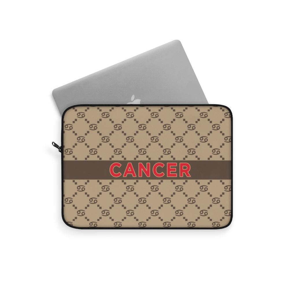 Cancer G-Style Beige Laptop Sleeve