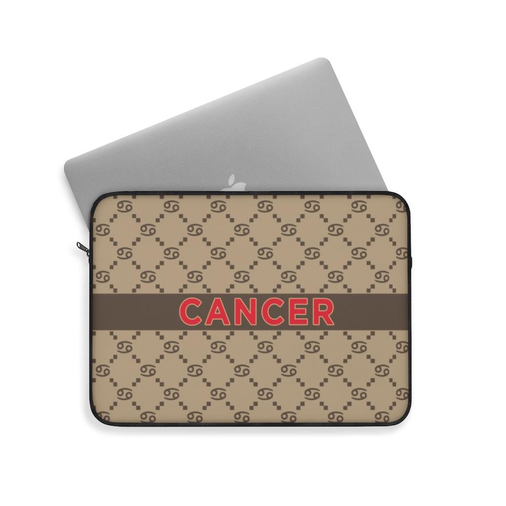 Cancer G-Style Beige Laptop Sleeve