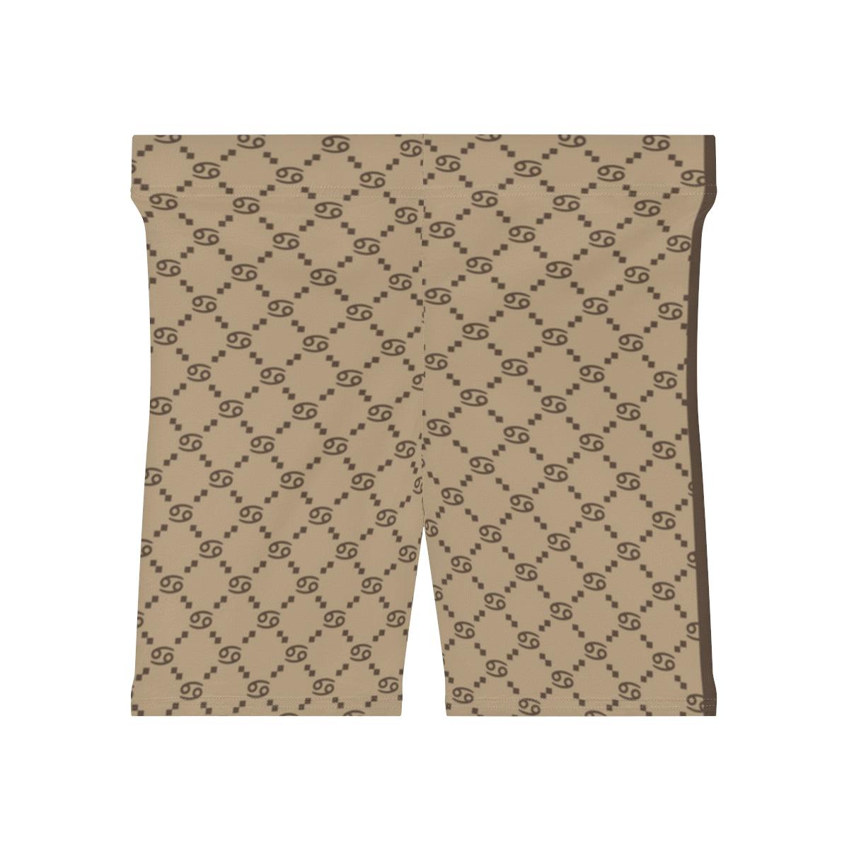 Cancer G-Style Biker Shorts - Beige