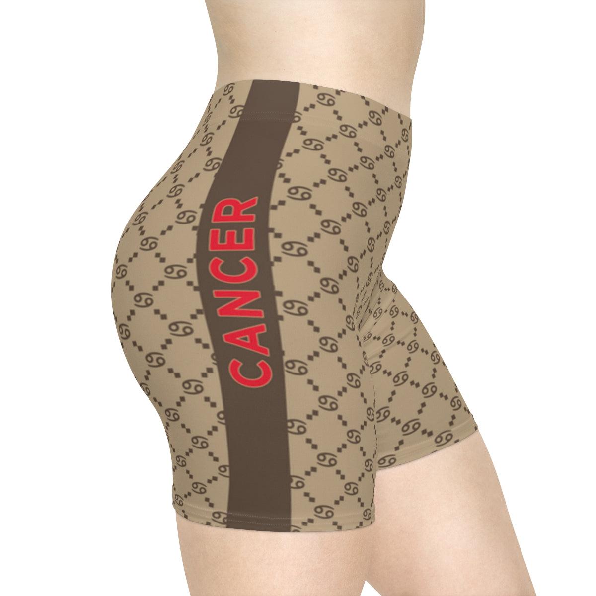 Cancer G-Style Biker Shorts - Beige