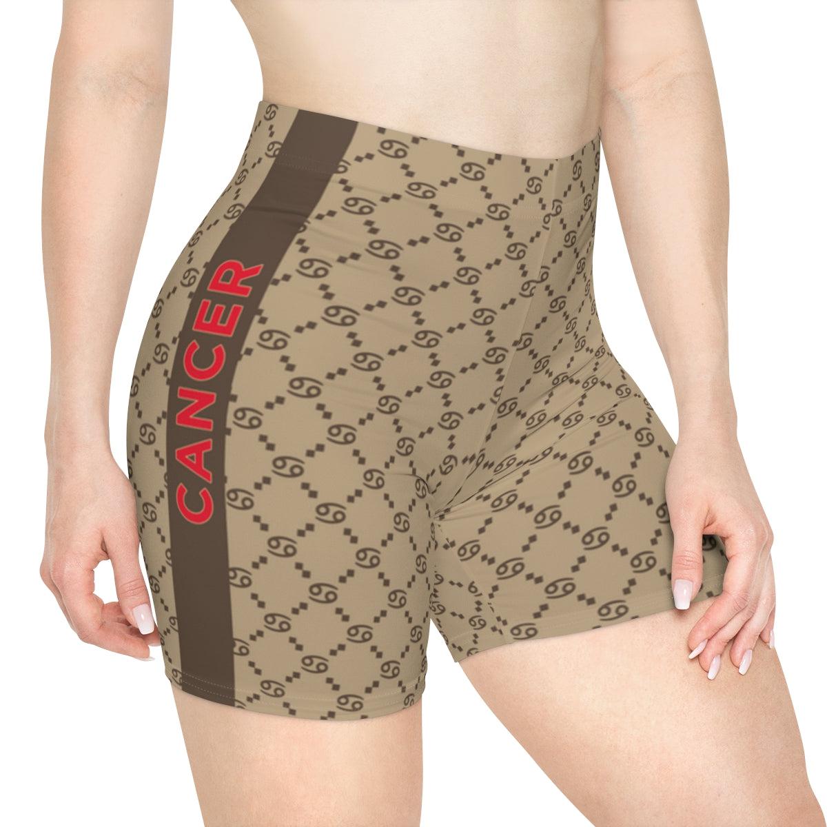 Cancer G-Style Biker Shorts - Beige