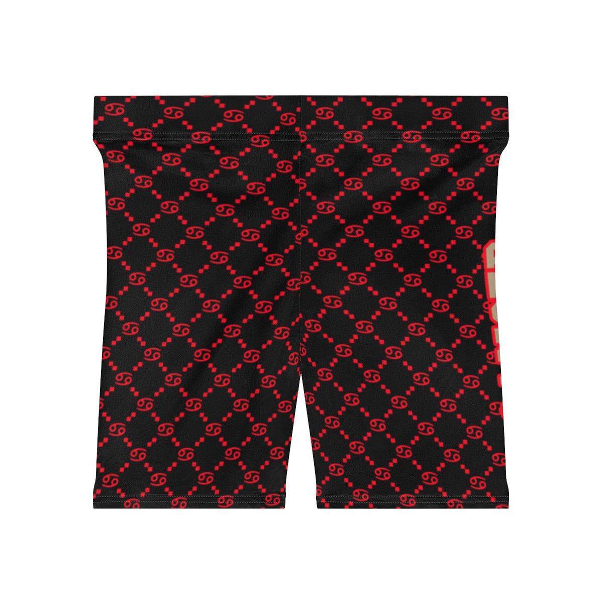 Cancer G-Style Biker Shorts - Red