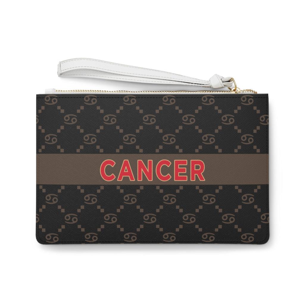 Cancer G-Style Black Clutch Bag