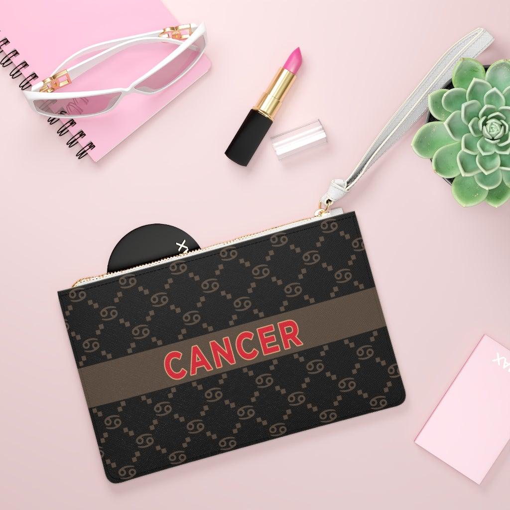 Cancer G-Style Black Clutch Bag