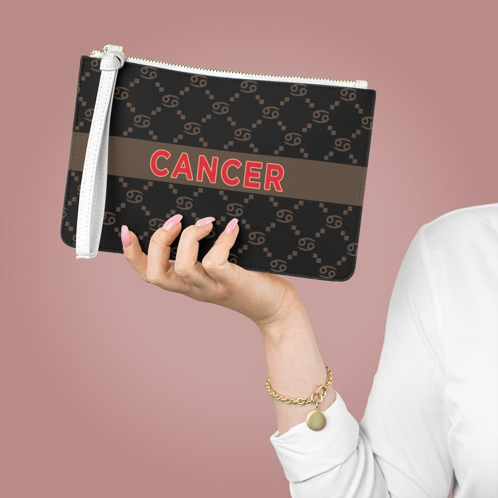 Cancer G-Style Black Clutch Bag