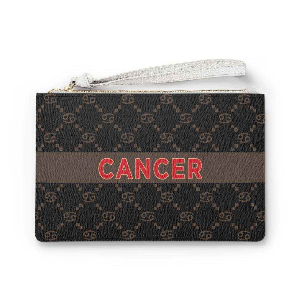 Cancer G-Style Black Clutch Bag