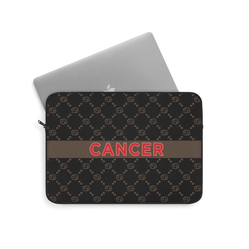 Cancer G-Style Black Laptop Sleeve - Zodiac Gal