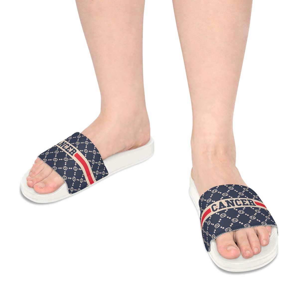 Cancer G-Style Slide Sandals - Blue