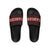 Cancer G-Style Slide Sandals - Red