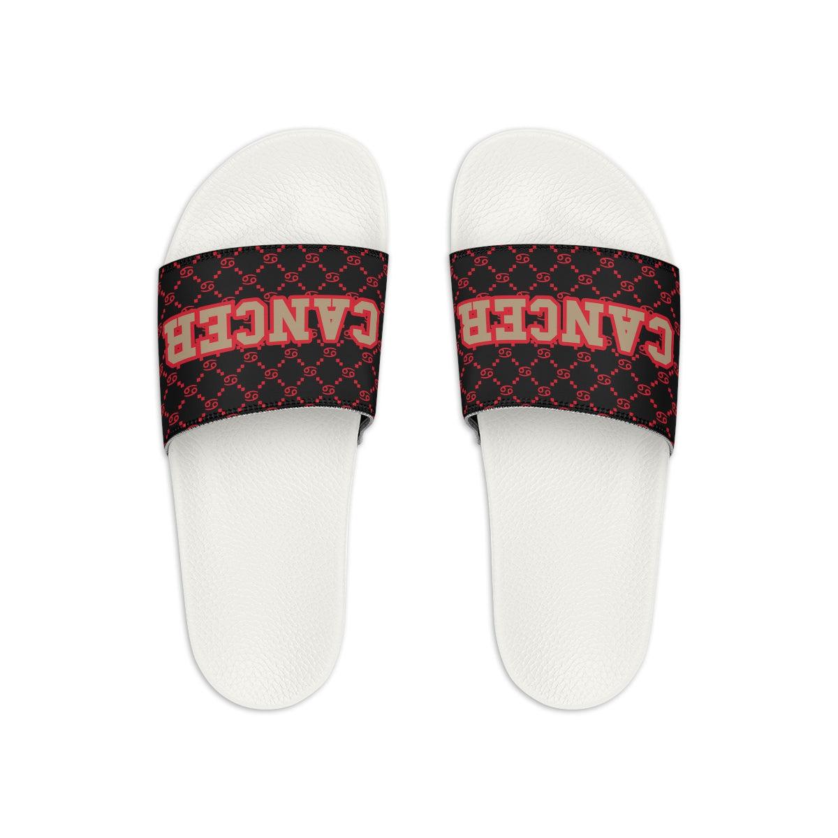 Cancer G-Style Slide Sandals - Red