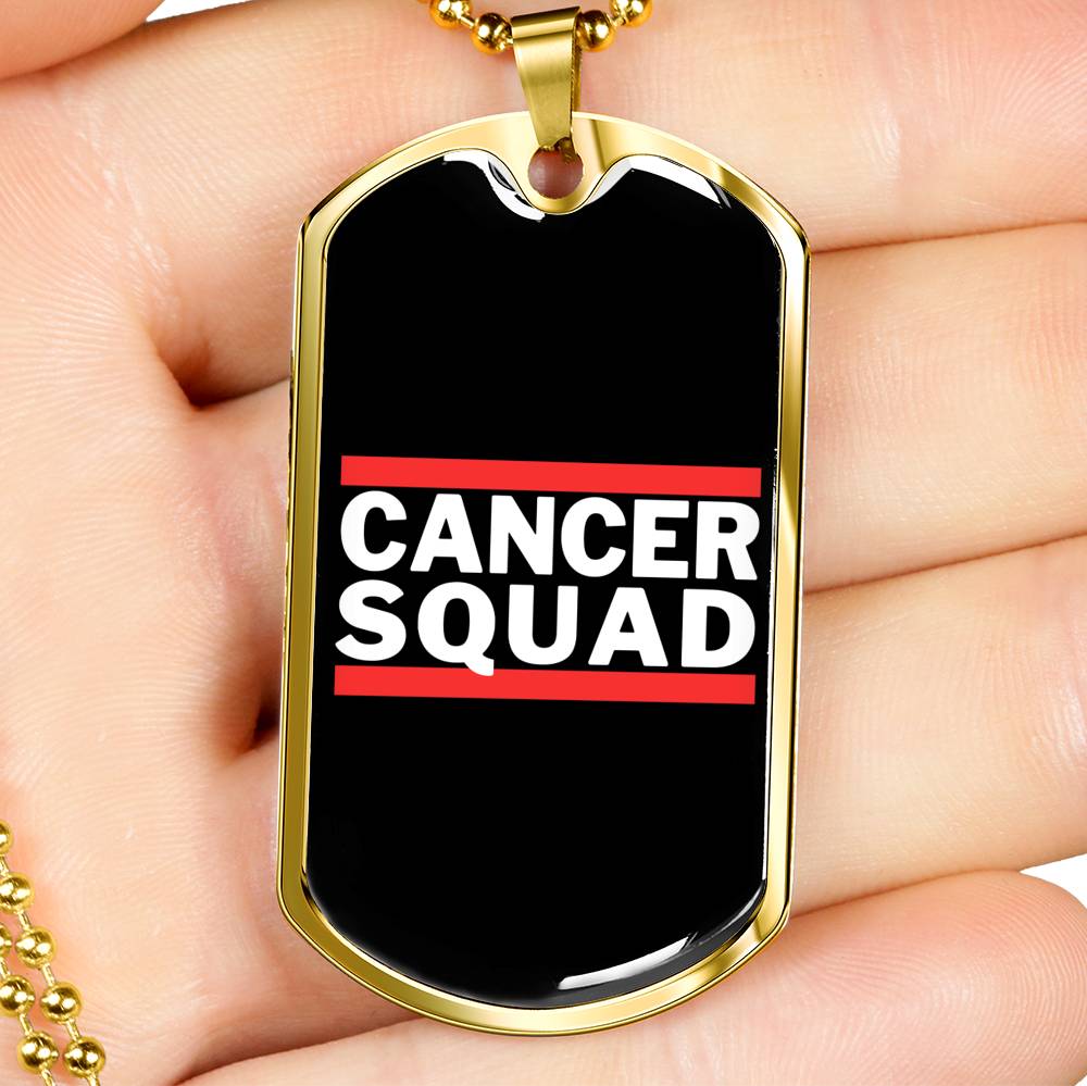 Cancer Squad Dog Tag zodiac jewelry for her birthday outfit