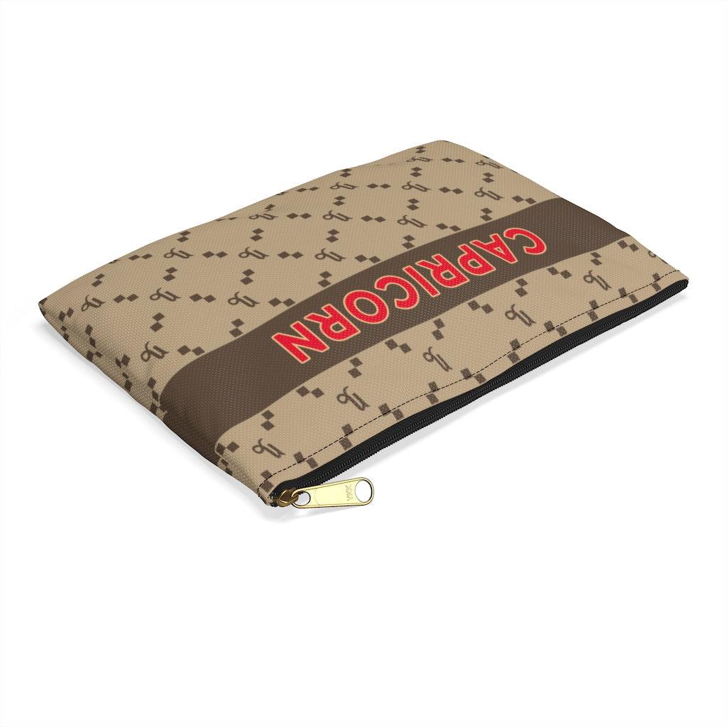 Capricorn G-Style Beige Accessory Pouch