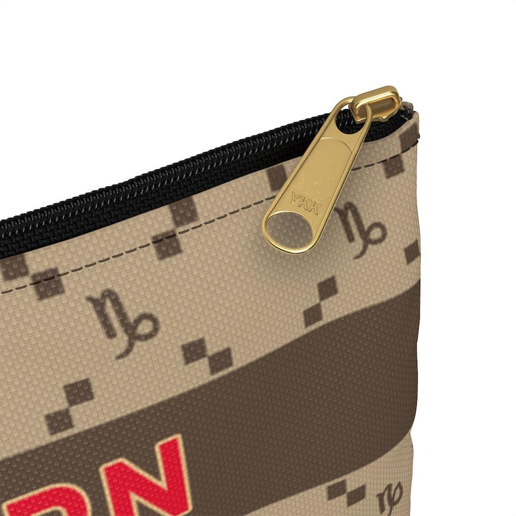 Capricorn G-Style Beige Accessory Pouch