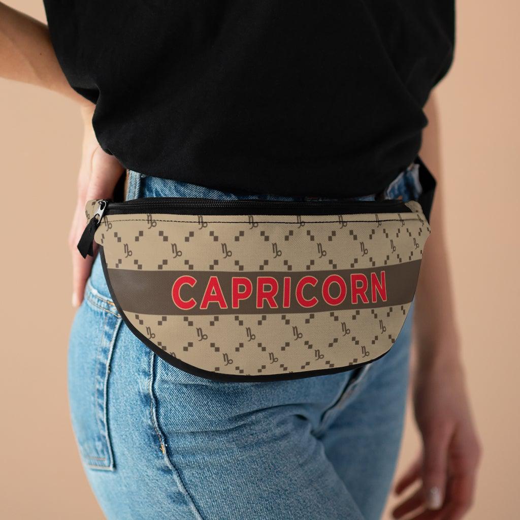 Capricorn G-Style Beige Fanny Pack