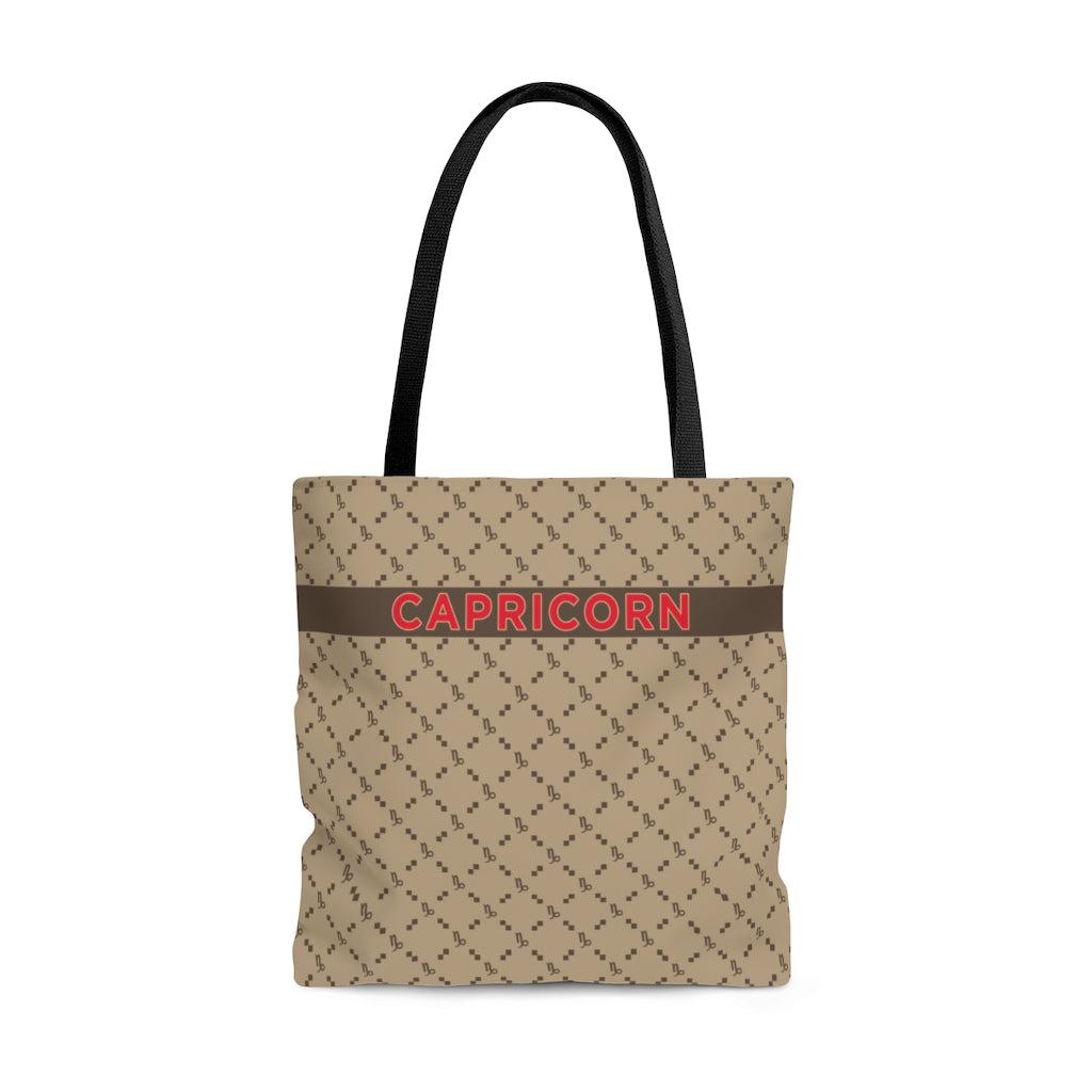 Capricorn G-Style Beige Tote Bag