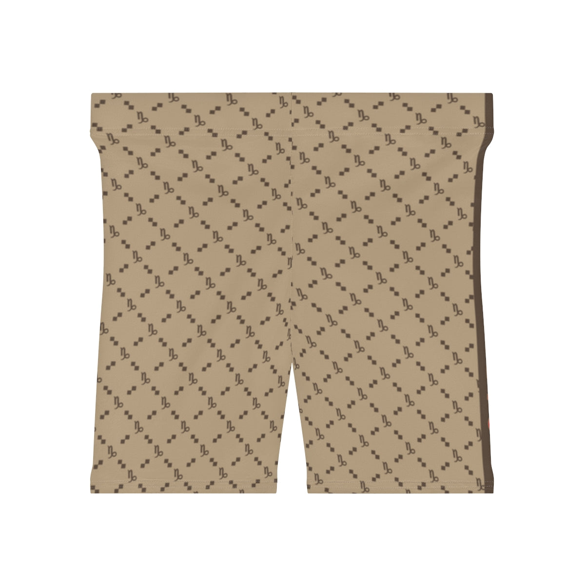 Capricorn G-Style Biker Shorts - Beige