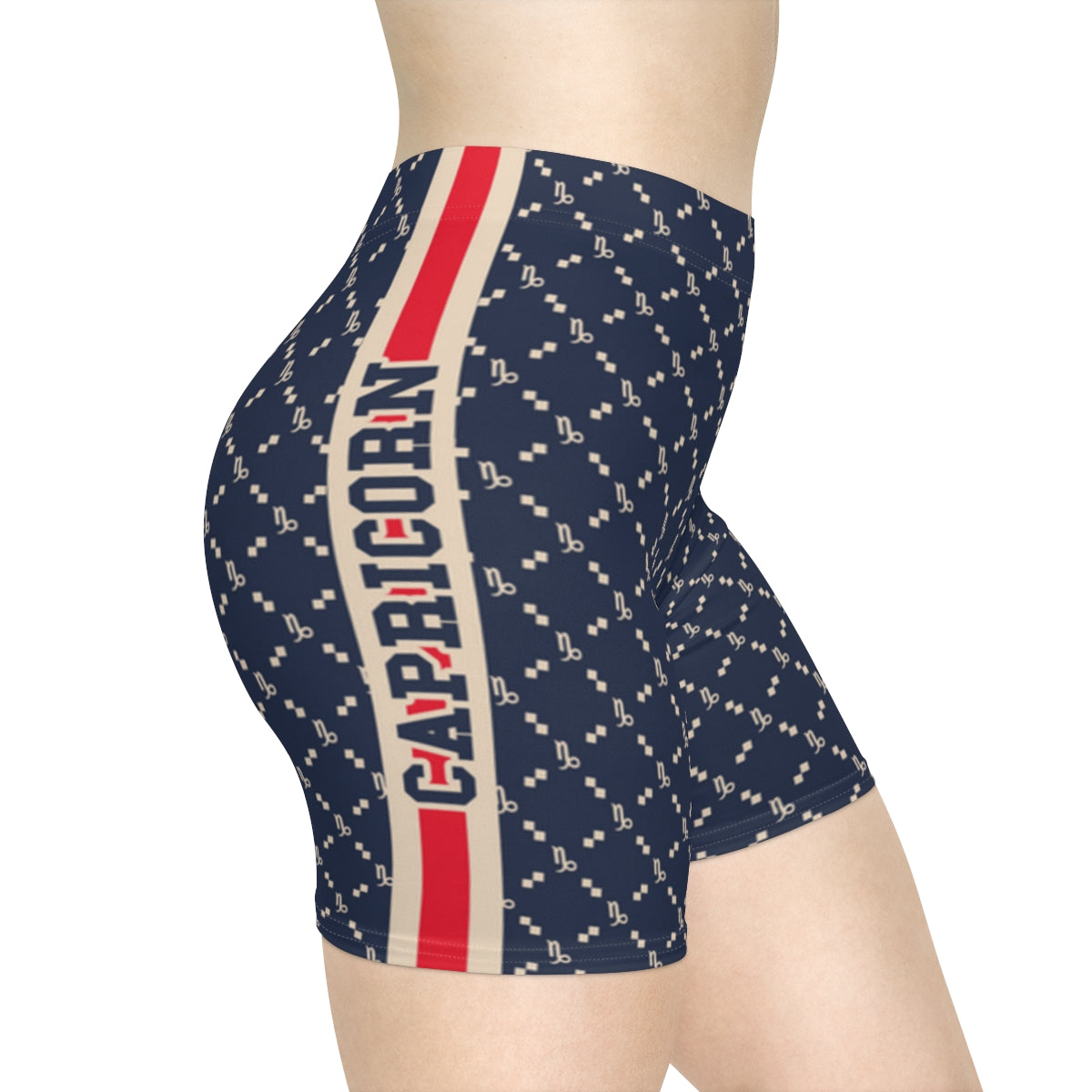 Capricorn G-Style Biker Shorts - Blue