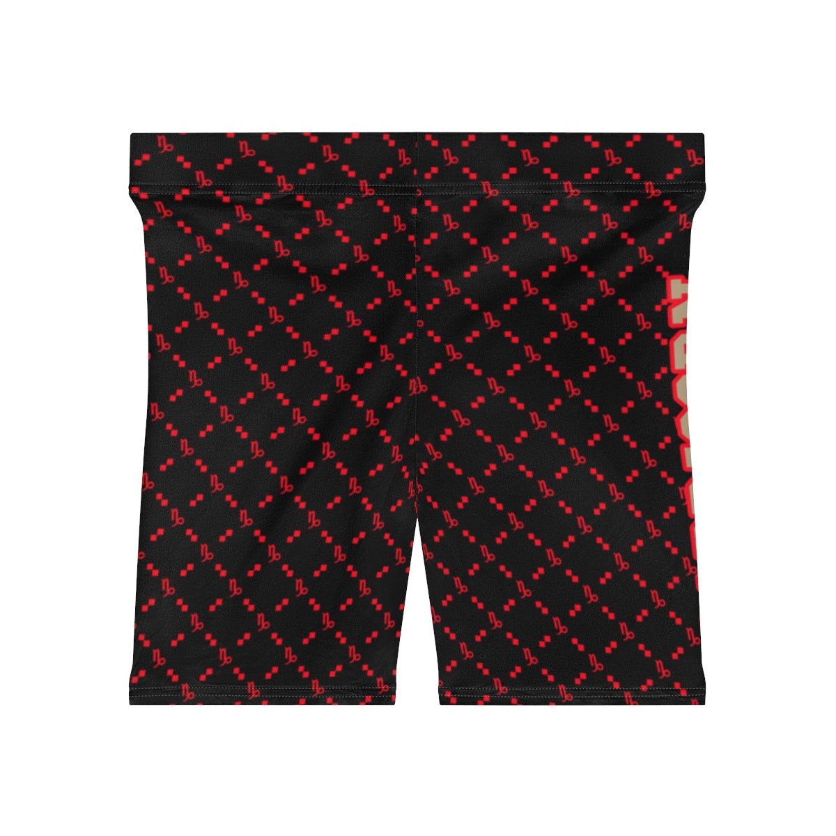 Capricorn G-Style Biker Shorts - Red