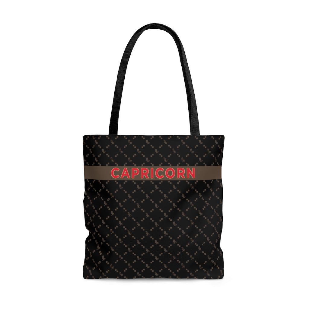 Capricorn G-Style Black Tote Bag