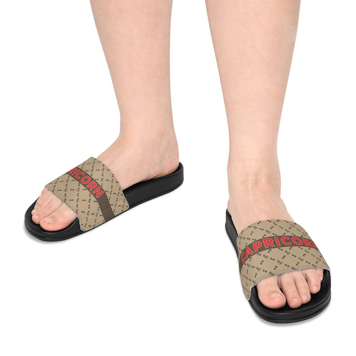 Capricorn G-Style Slide Sandals - Beige