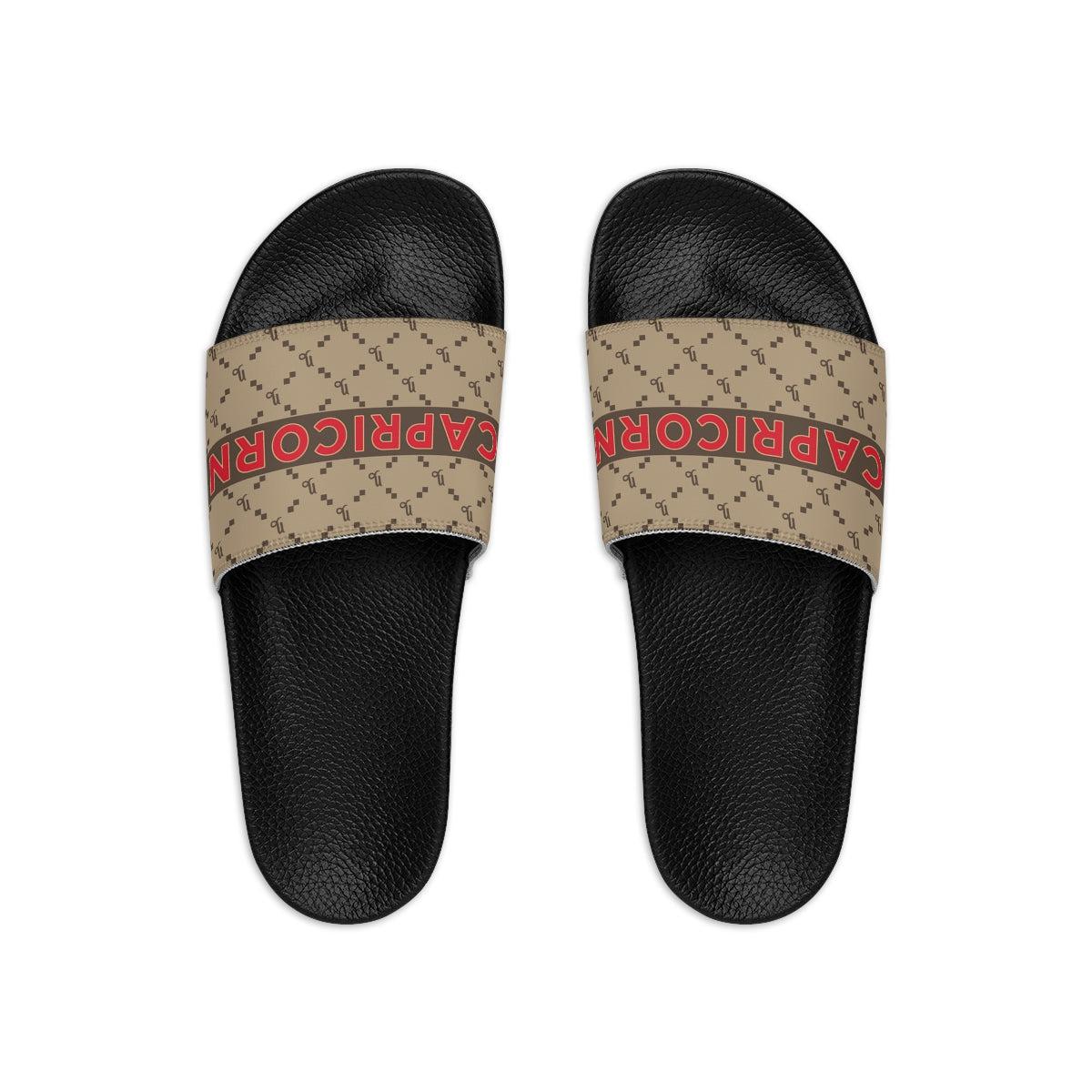 Capricorn G-Style Slide Sandals - Beige