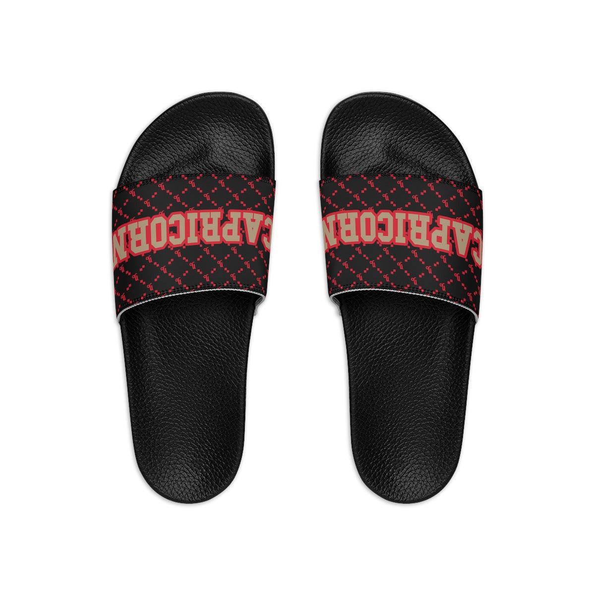 Capricorn G-Style Slide Sandals - Red