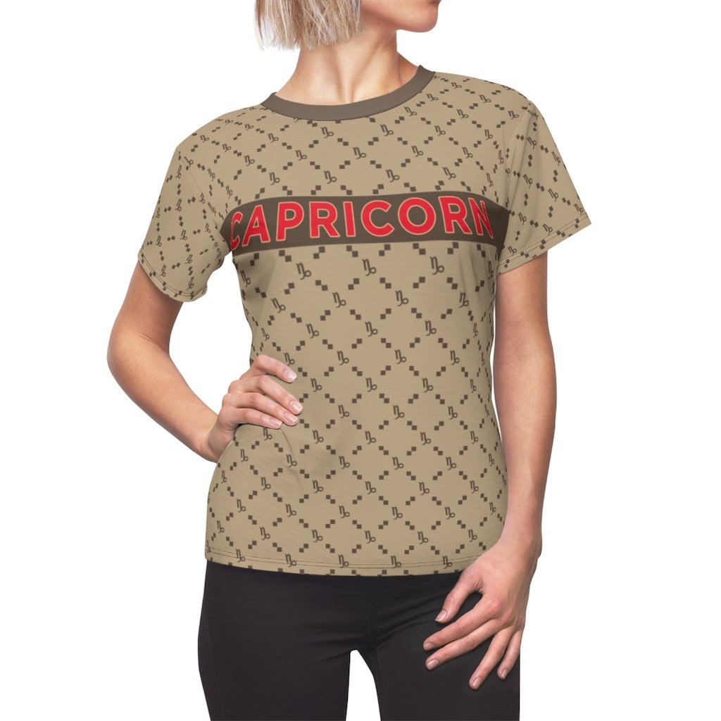 Capricorn Shirt: Capricorn G-Style Beige Shirt zodiac clothing for birthday outfit