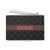 Gemini G-Style Black Clutch Bag