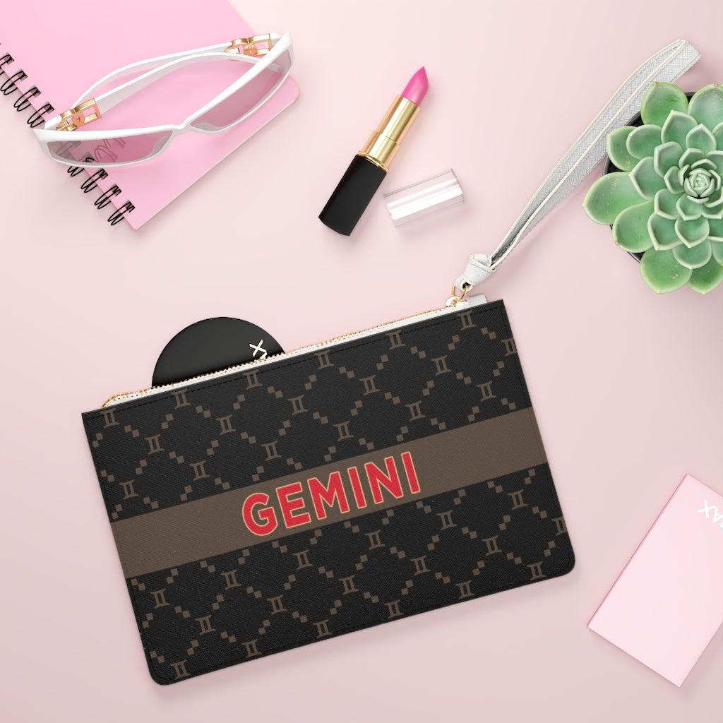 Gemini G-Style Black Clutch Bag