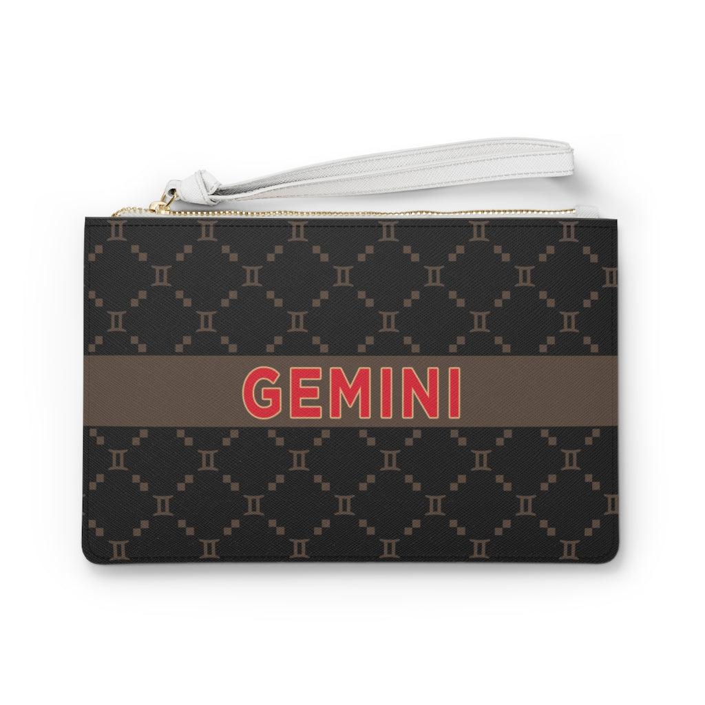 Gemini G-Style Black Clutch Bag