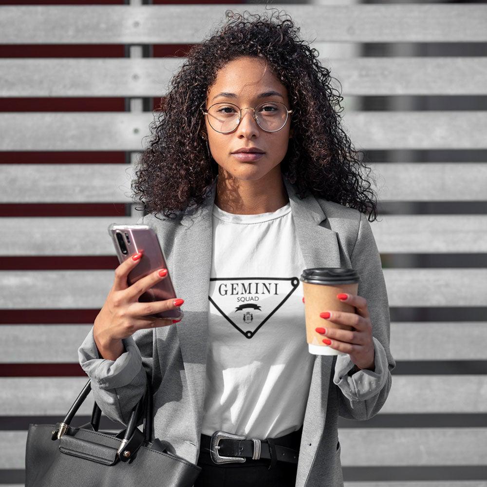 Gemini Zodiac Shirts for your Birthday Outfit. white shirt milano from Zodiac Gal