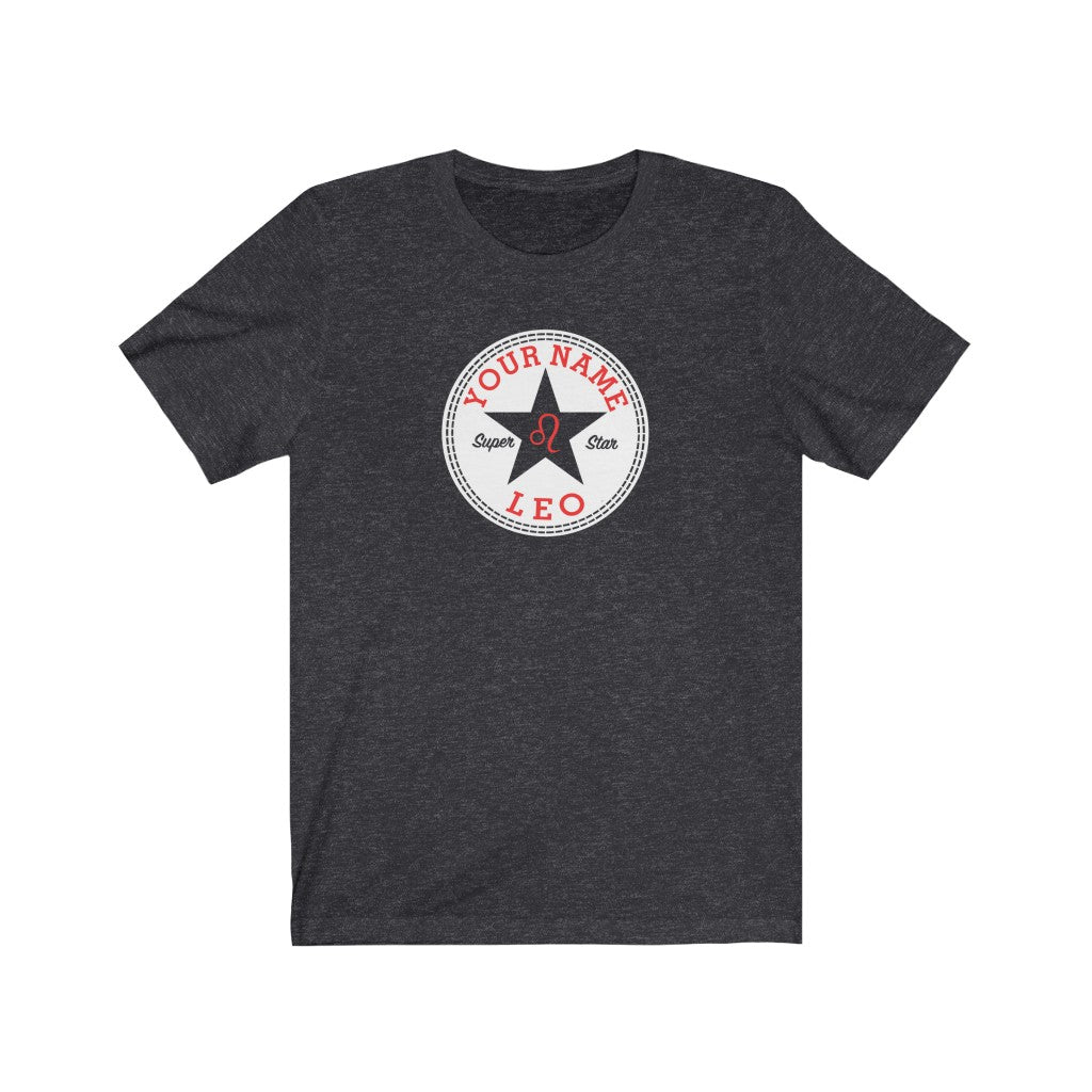 Leo Custom Star Shirt Zodiac Clothing for her Birthday
