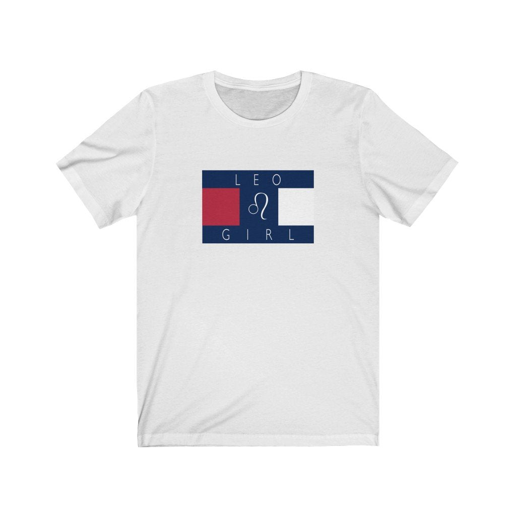 Leo Shirt: Leo Flag Girl Shirt zodiac clothing for birthday outfit