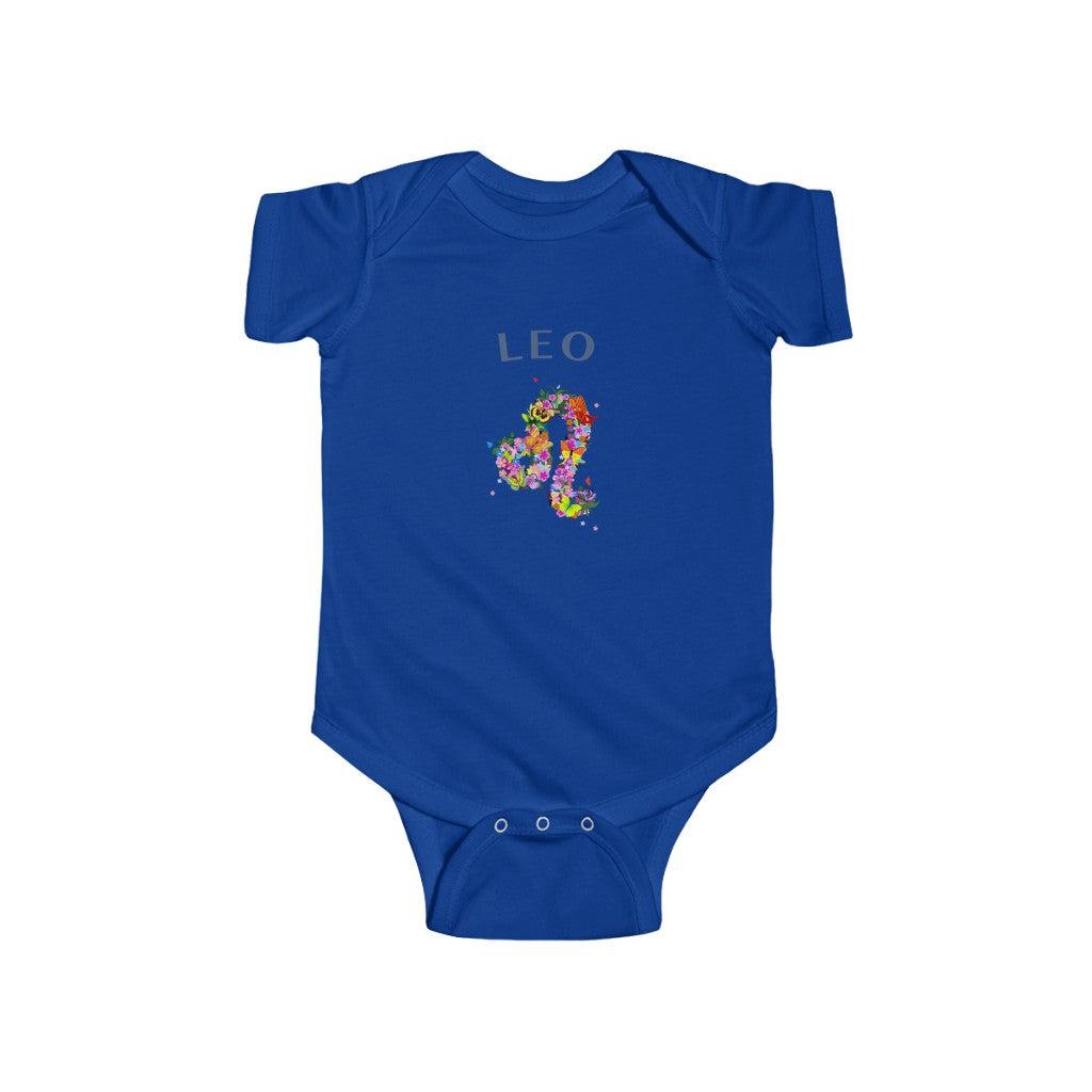 Leo Floral Baby Bodysuit