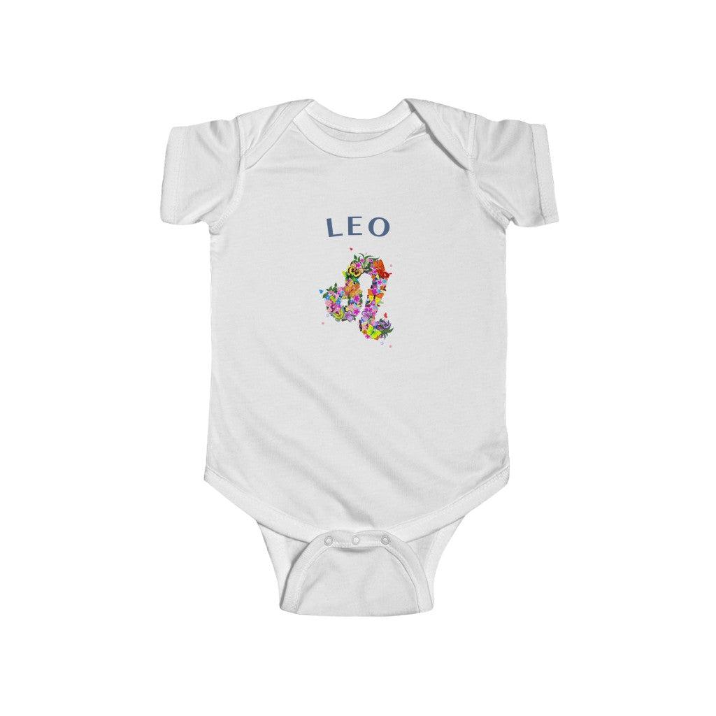 Leo Floral Baby Bodysuit