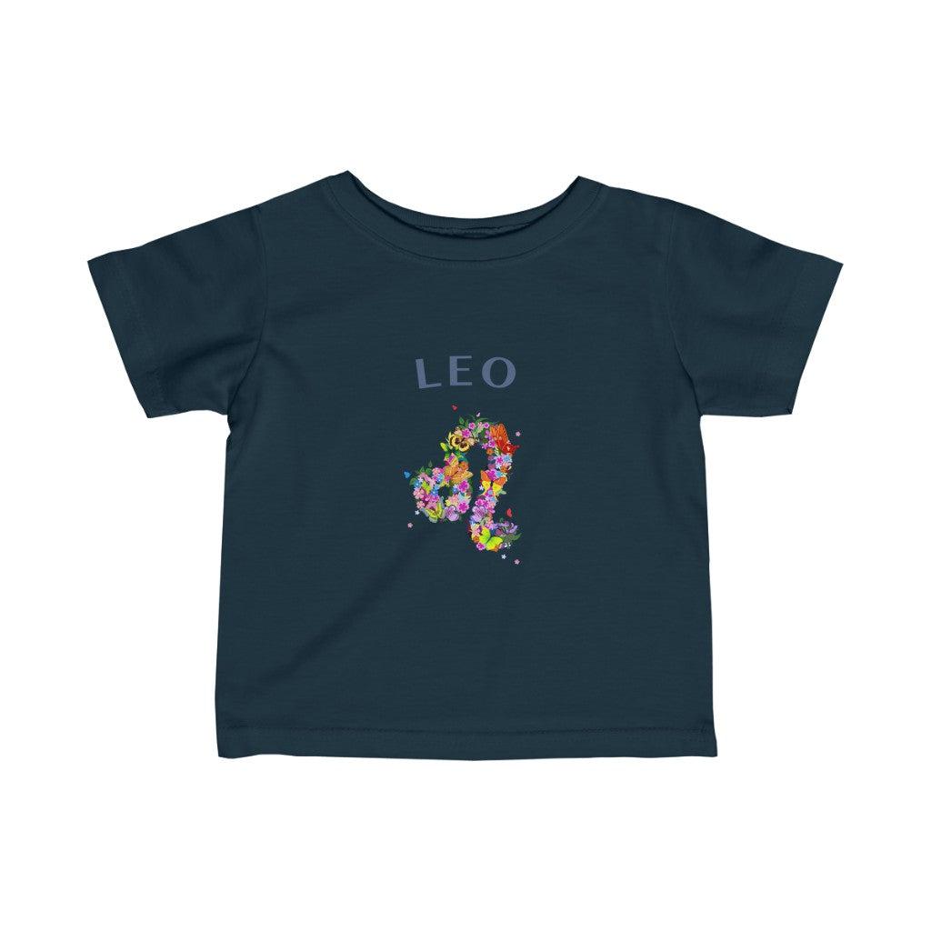 Leo Floral Baby Tee