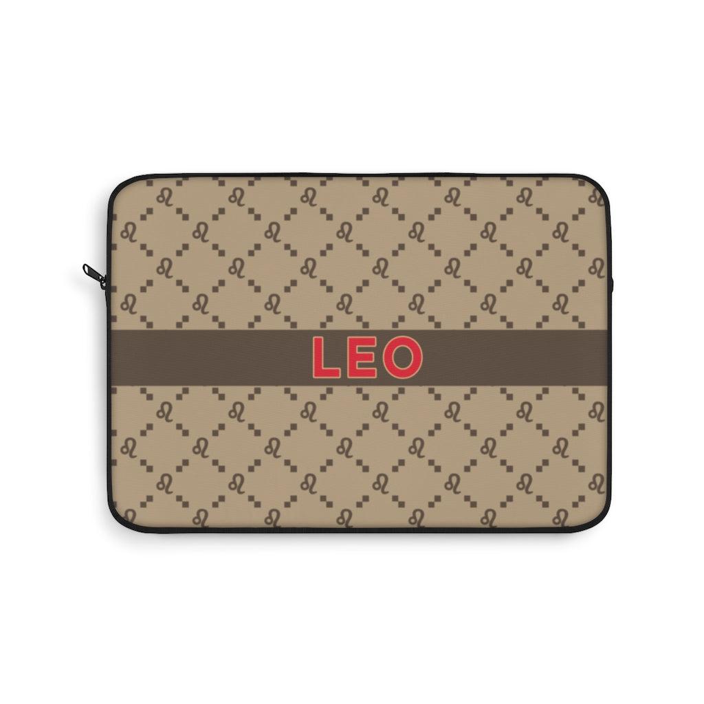 Leo G-Style Beige Laptop Sleeve