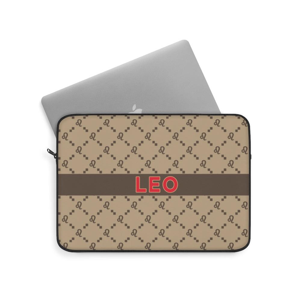 Leo G-Style Beige Laptop Sleeve