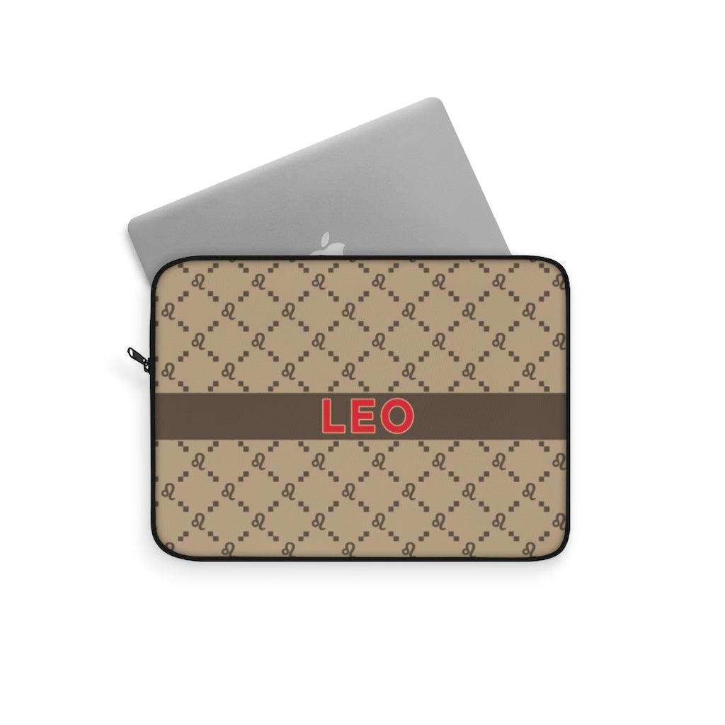 Leo G-Style Beige Laptop Sleeve