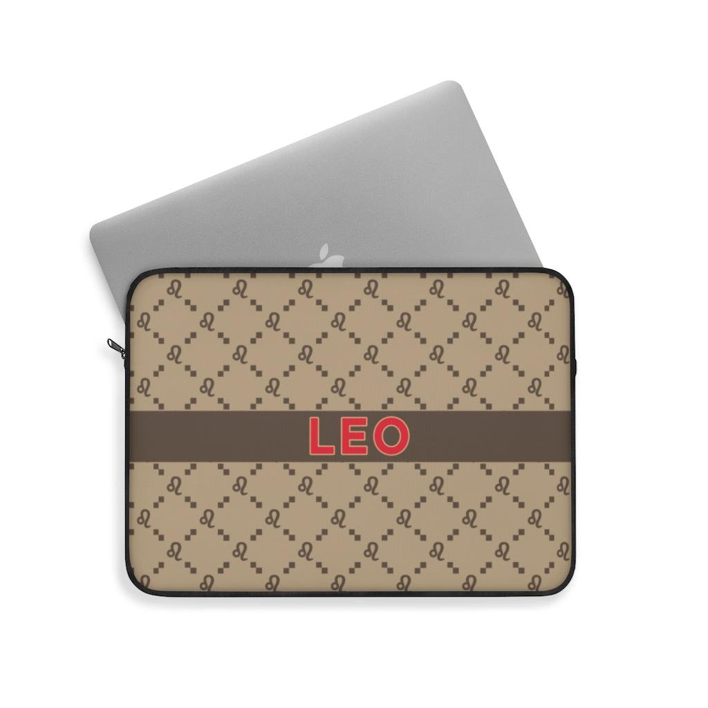 Leo G-Style Beige Laptop Sleeve