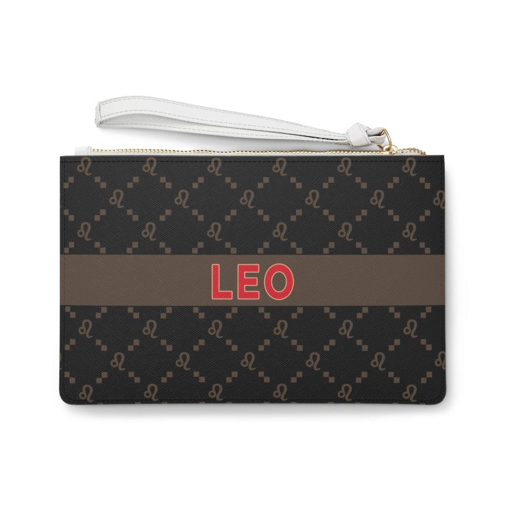 Leo G-Style Black Clutch Bag