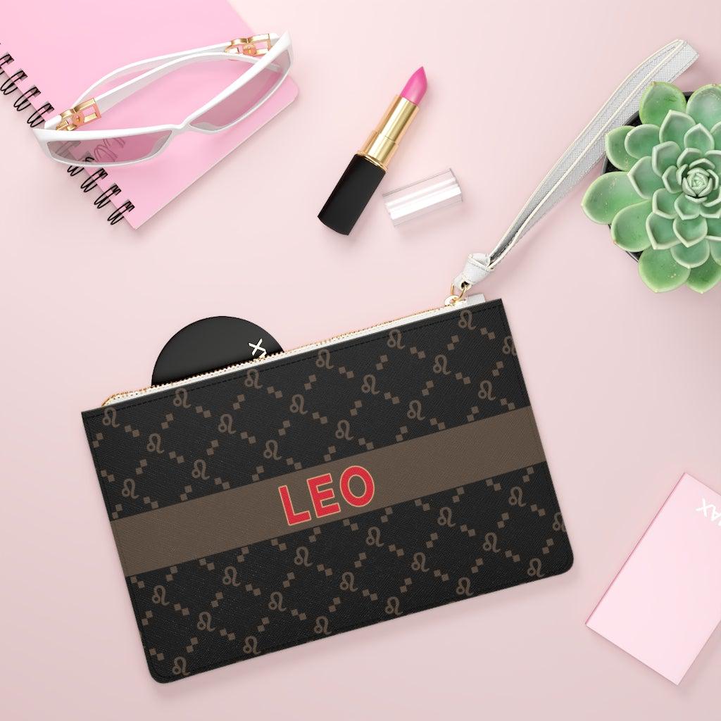 Leo G-Style Black Clutch Bag