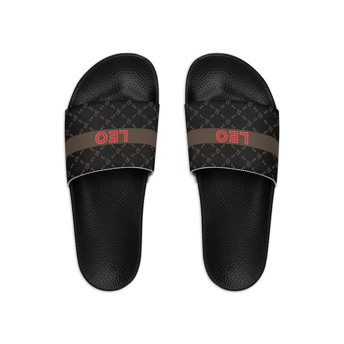 Leo G-Style Slide Sandals - Black
