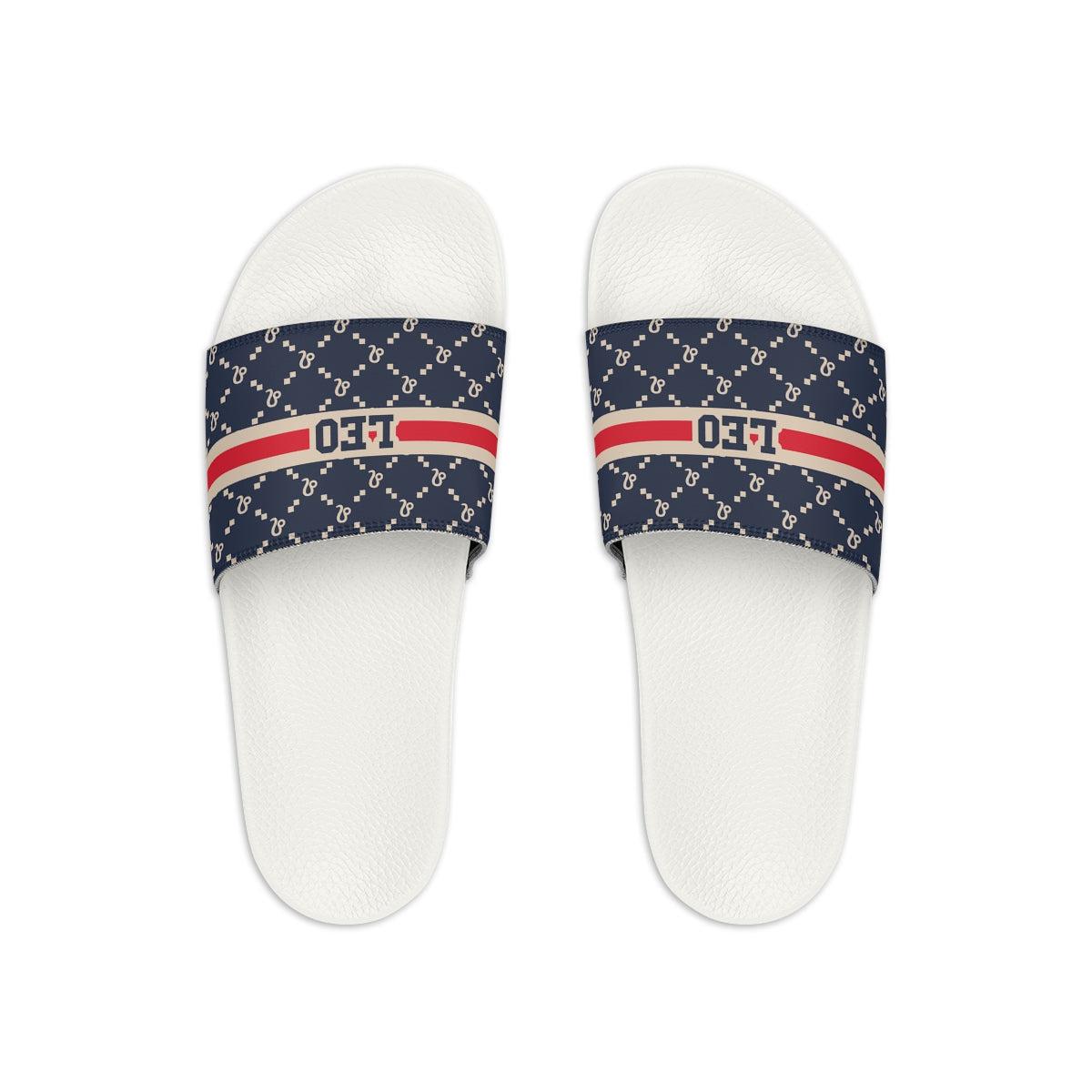 Leo G-Style Slide Sandals - Blue