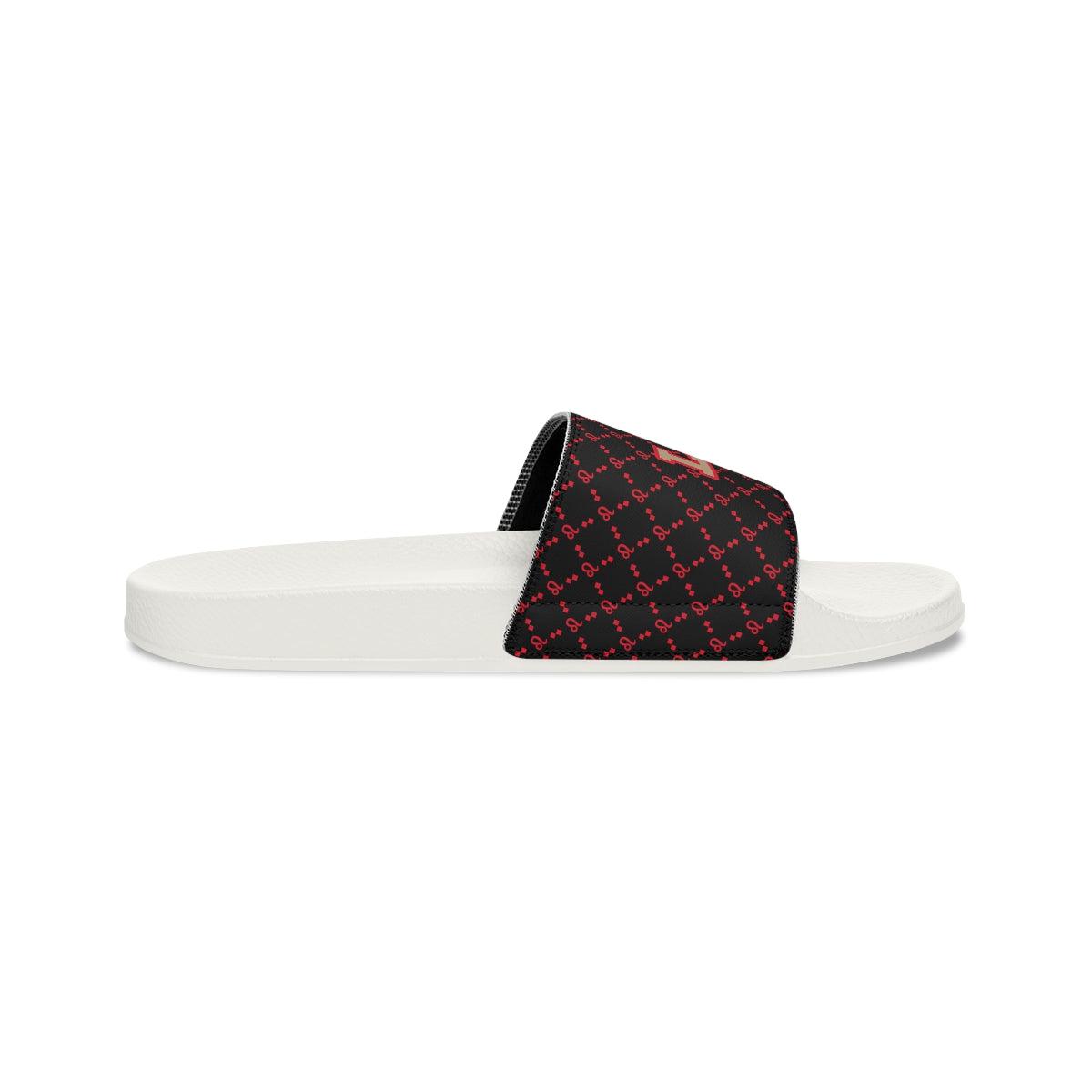 Leo G-Style Slide Sandals - Red
