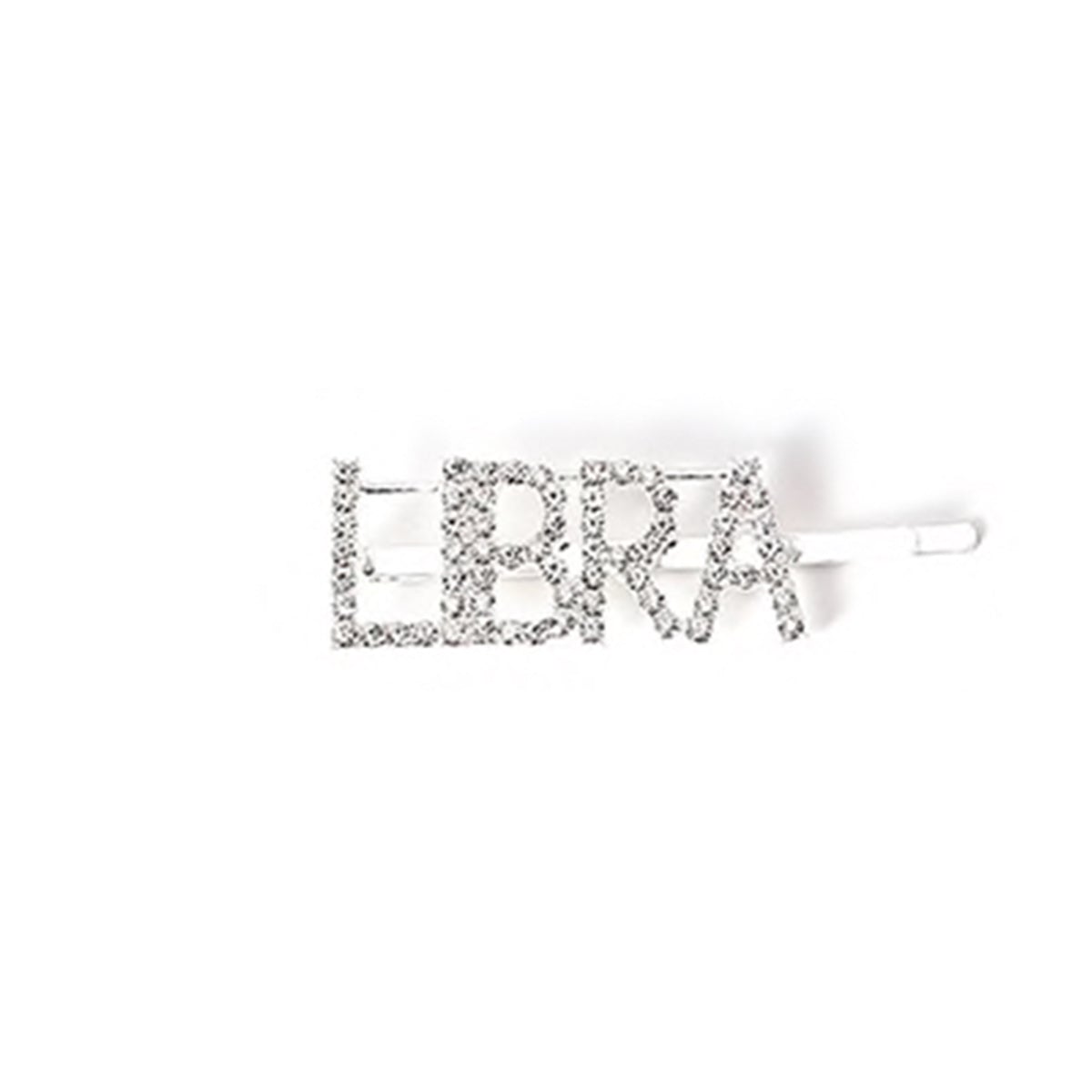 Libra Crystal Hair Clip zodiac jewelry for her birthday outfit