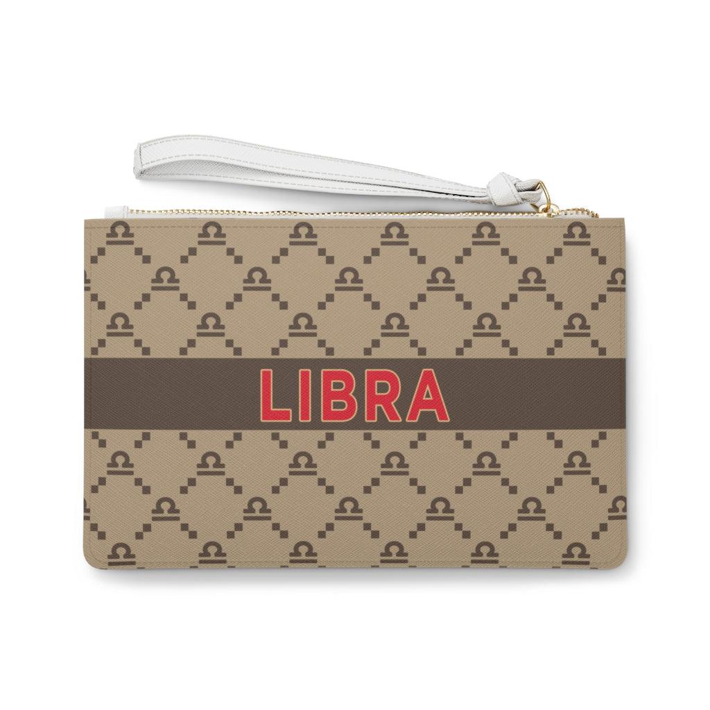 Libra G-Style Beige Clutch Bag