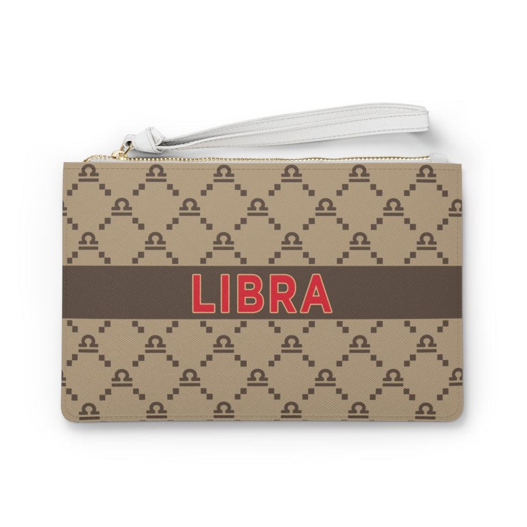 Libra G-Style Beige Clutch Bag