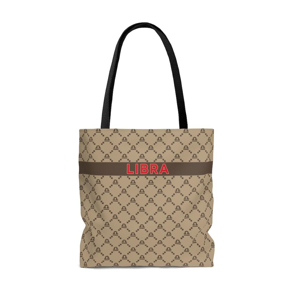 Libra G-Style Beige Tote Bag