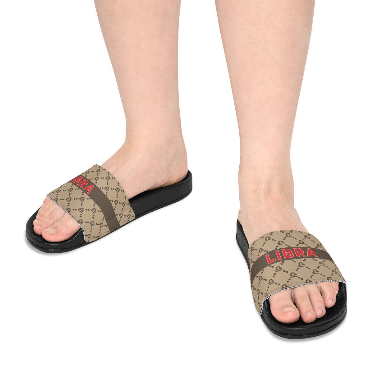 Libra G-Style Slide Sandals - Beige